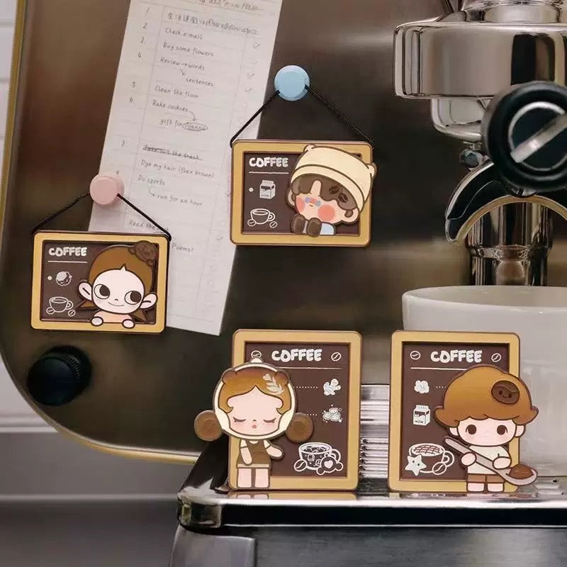 POP BEAN Coffee Factory Series-Fridge Magnet