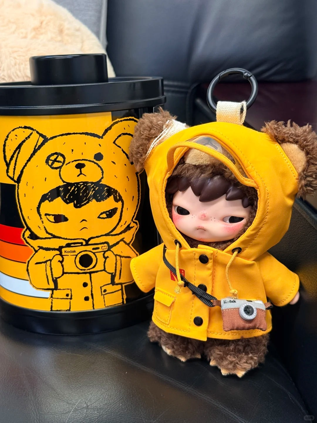 Hirono x Kodak vinyl plush pendant