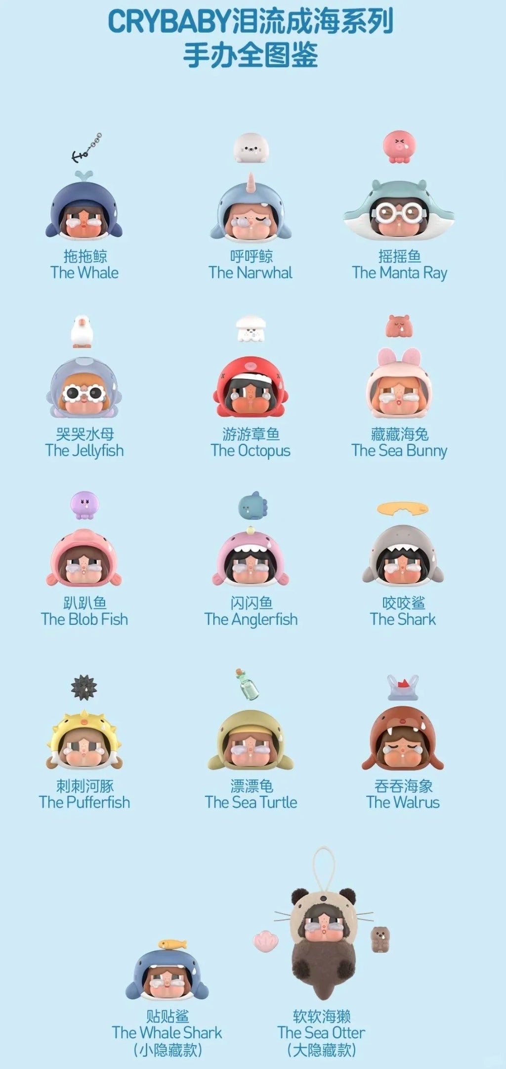 Crybaby Cry Me An Ocean Series-Figure Blind Box
