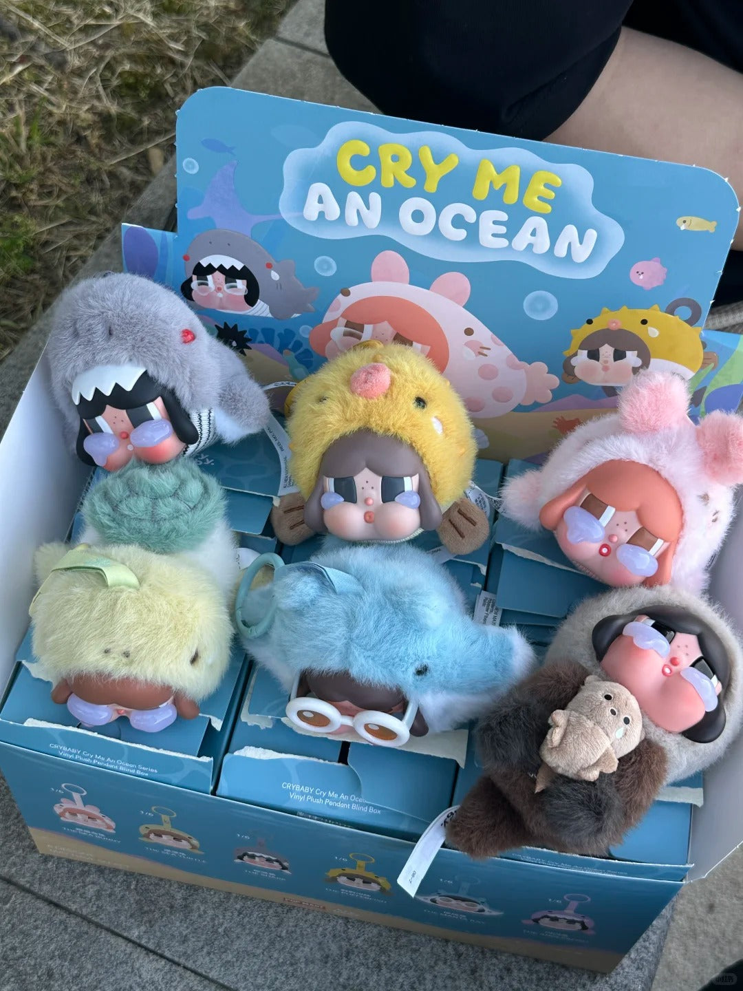 Crybaby Cry Me An Ocean Series-Vinyl Plush Pendant Blind Box