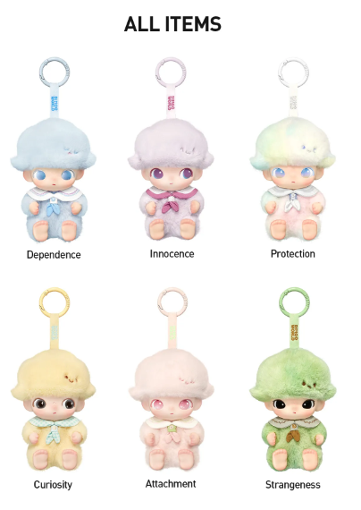 DIMOO Journal of New Life Series-Vinyl Plush Pendant