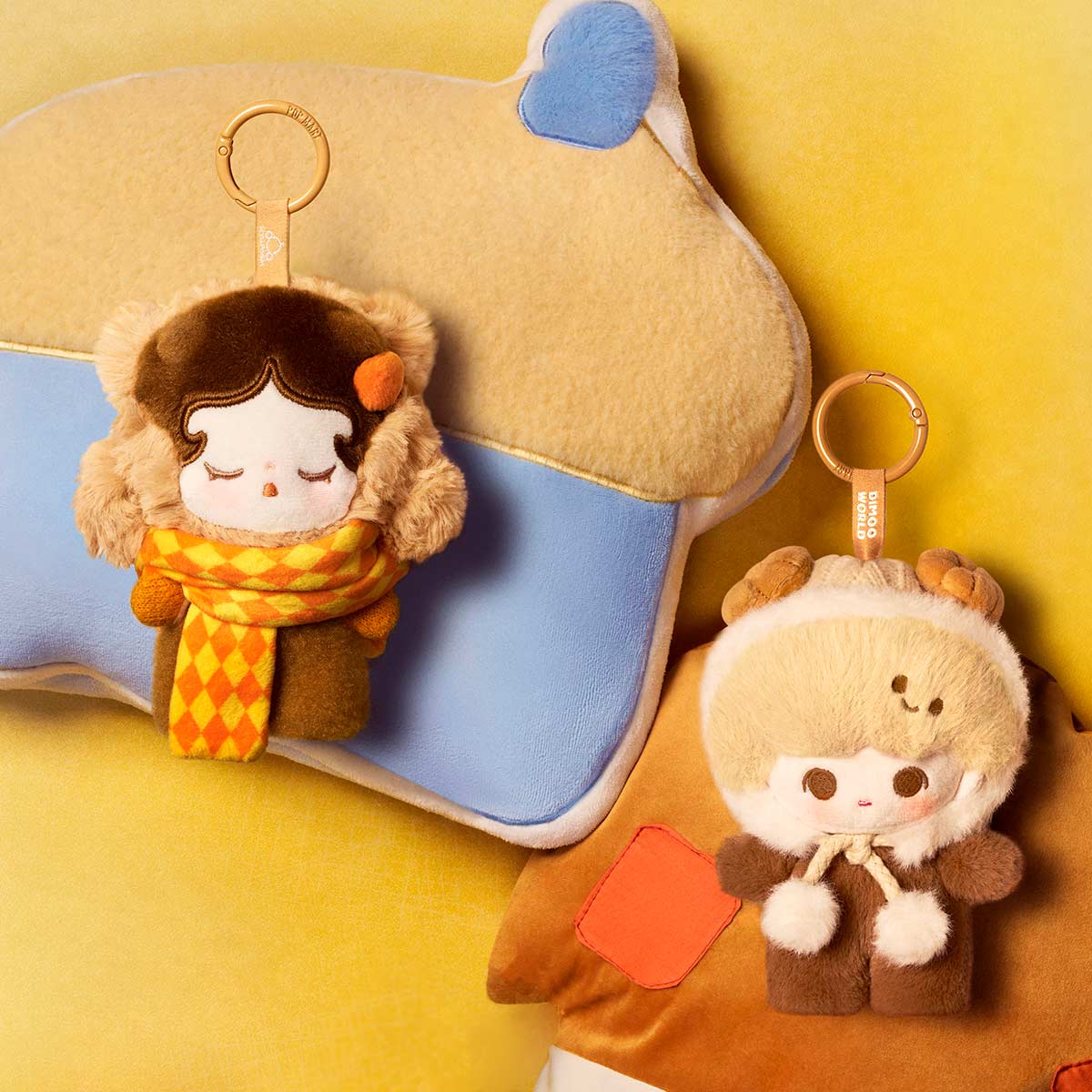 POP BEAN Fluffy & Cozy Series-Plush Pendant