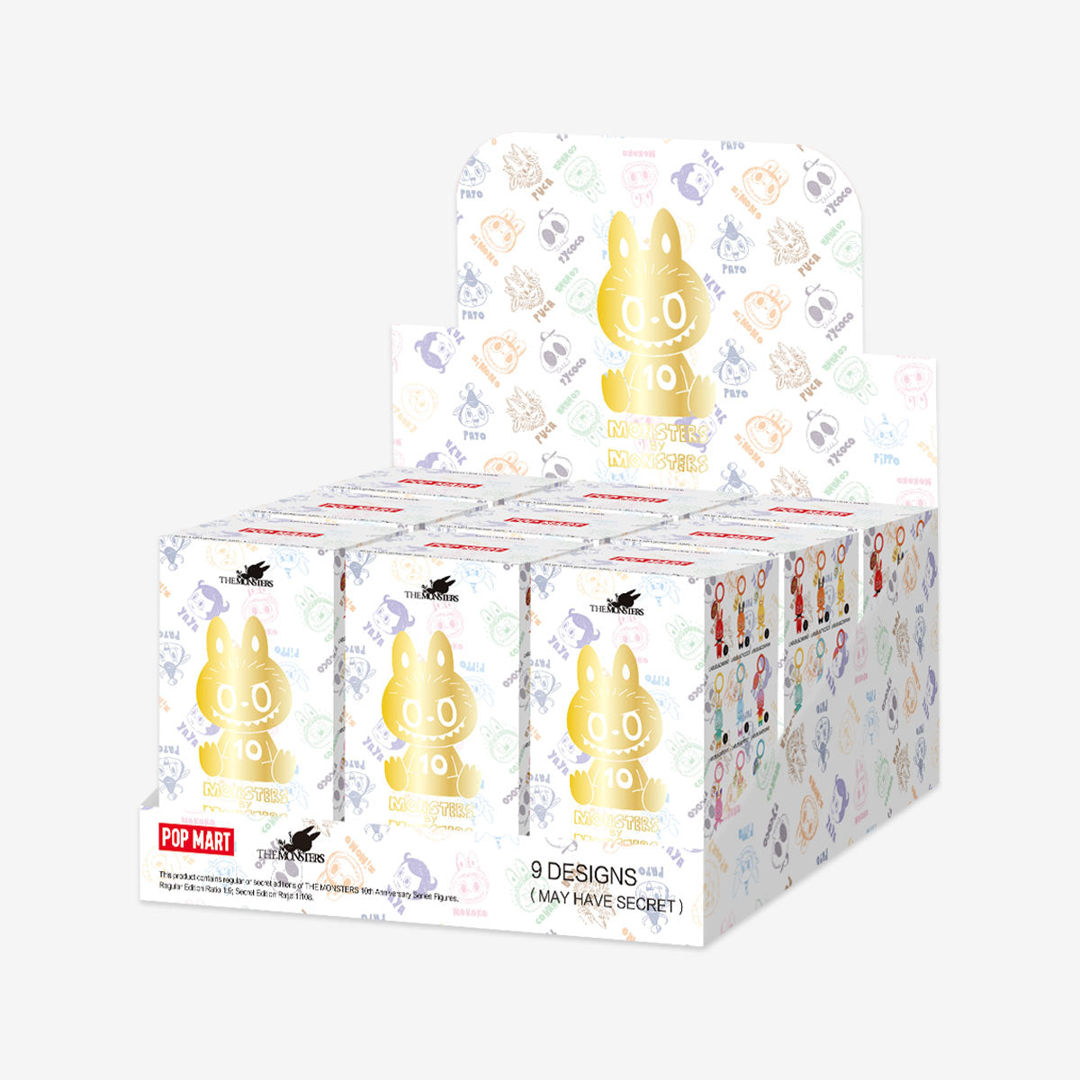 THE MONSTERS 10th Anniversary Series Figures