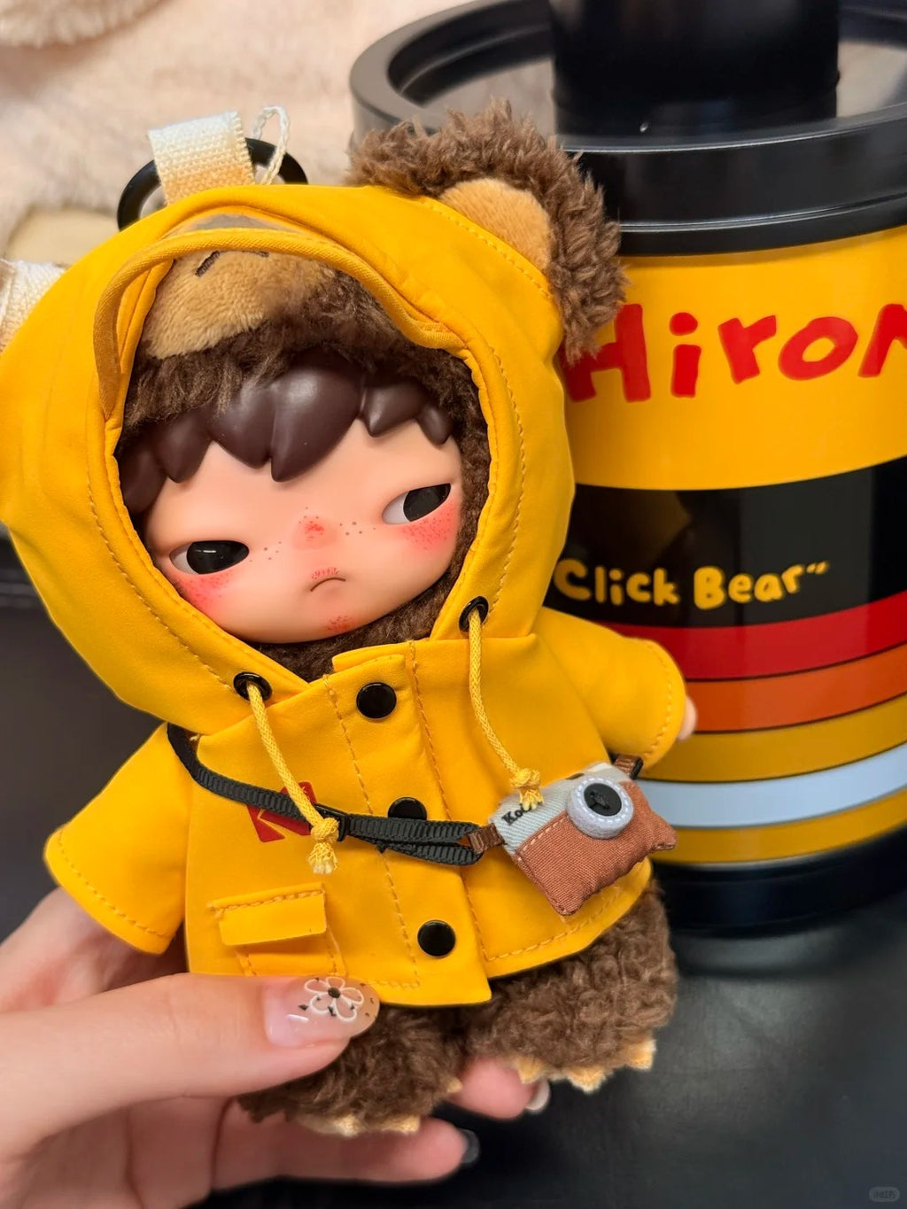 Hirono x Kodak vinyl plush pendant