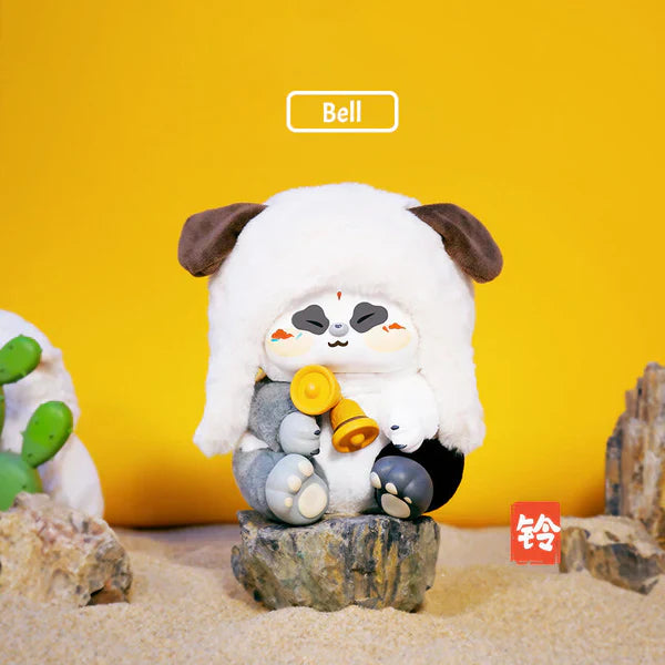 WONDER Panda Dunhuang Music Travel Series Plush Blind Box