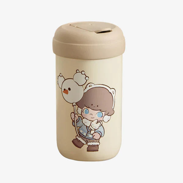 Warm Fluffy Holiday Series Cloud-shaped bags and thermos cups