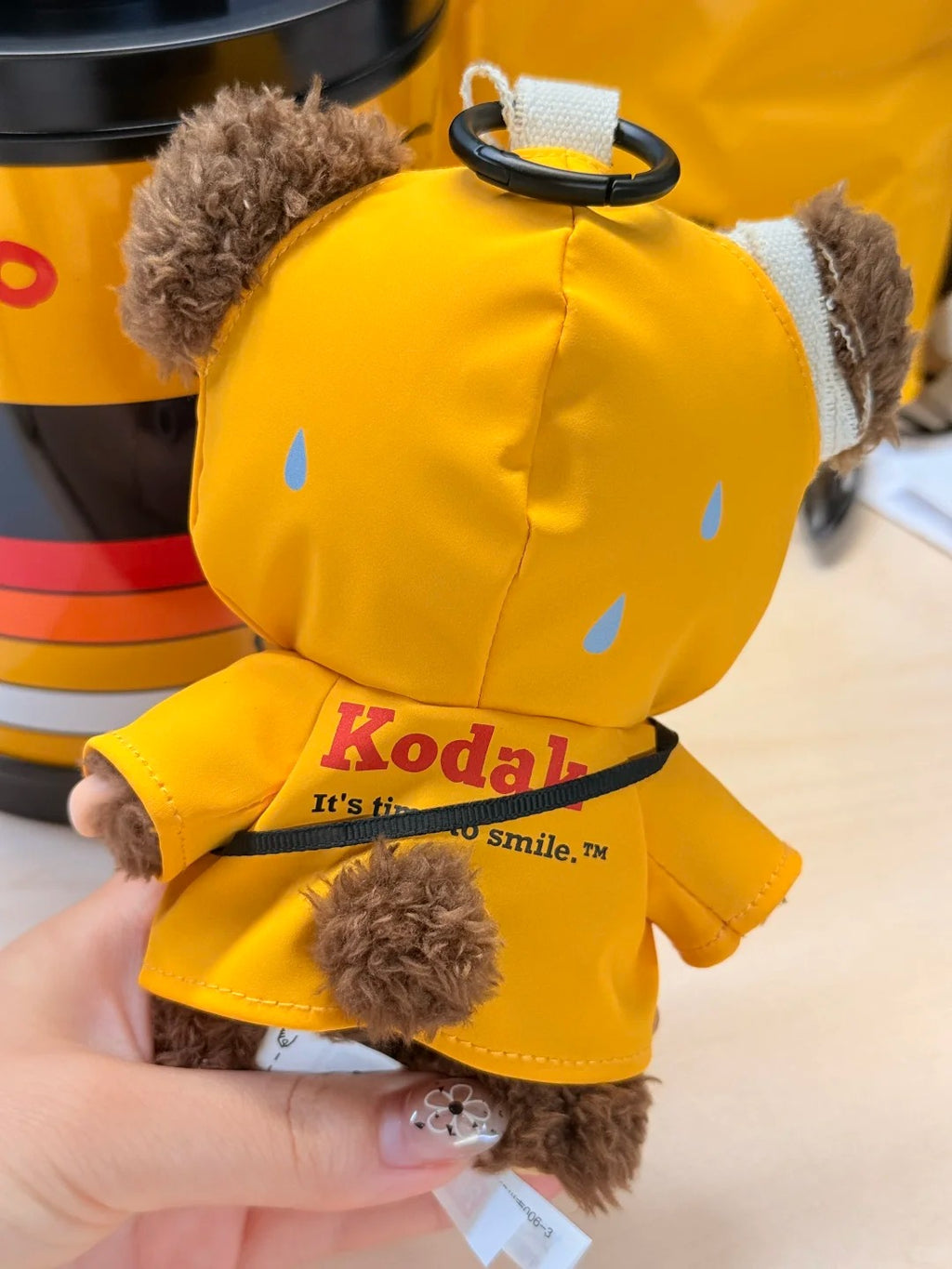 Hirono x Kodak vinyl plush pendant