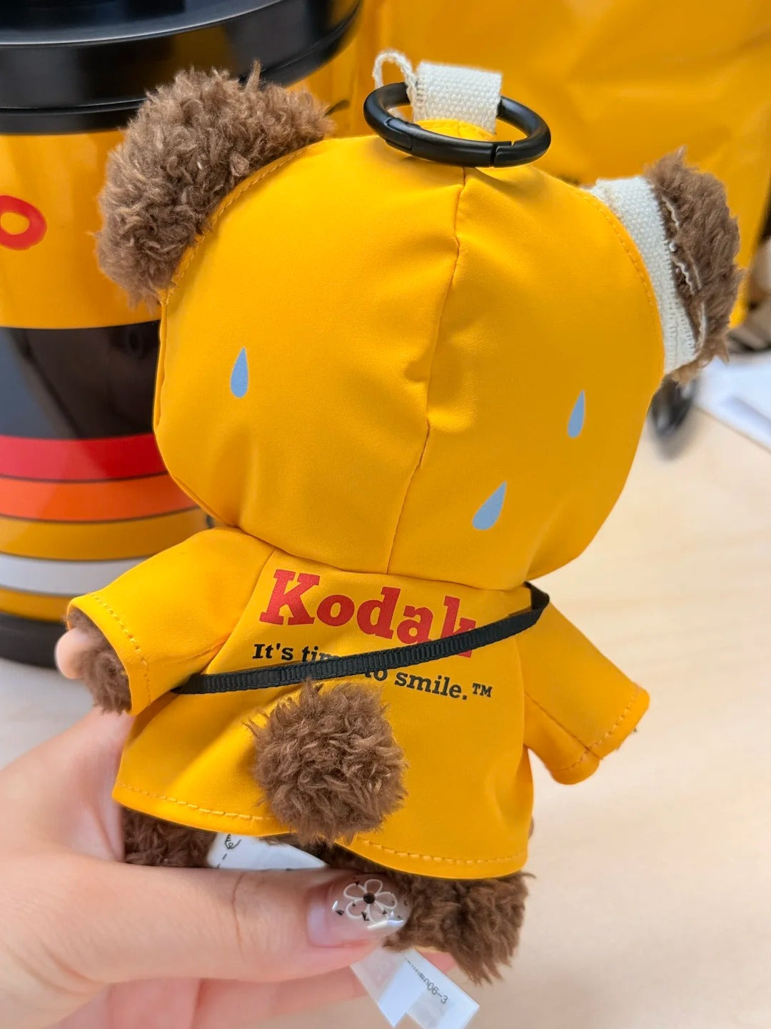 Hirono x Kodak vinyl plush pendant