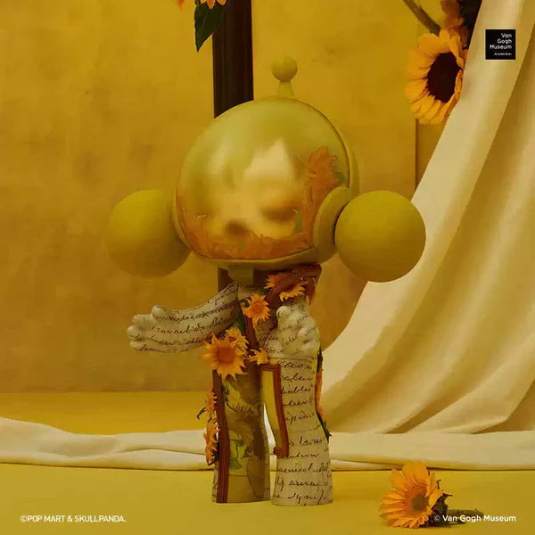 MEGA a SKULLPANDA 400% Van Gogh Museum Sunflowers