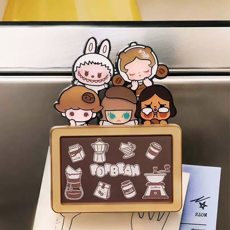 POP BEAN Coffee Factory Series-Fridge Magnet