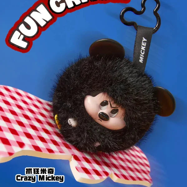 Mickey Fun Collision Series Vinyl Plush Blind Box Pendant