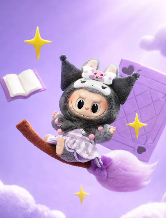 The Monsters × Kitty and Friends -Vinyl Plush Pendant Blind Box