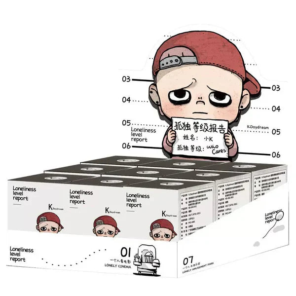 K.Daydream Loneliness Level Report Series Blind Box