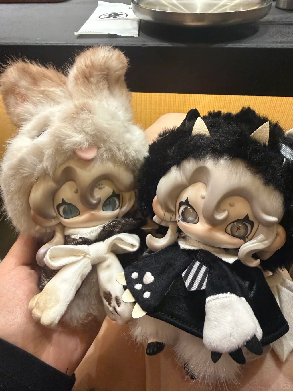 Moonin-The shrouded night series plush pendants