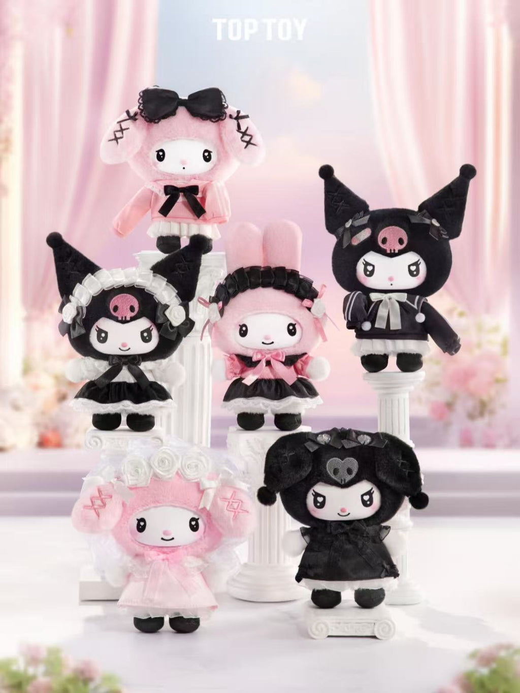 Sanrio characters Angel Garden Series Plush Pendant Blind Box