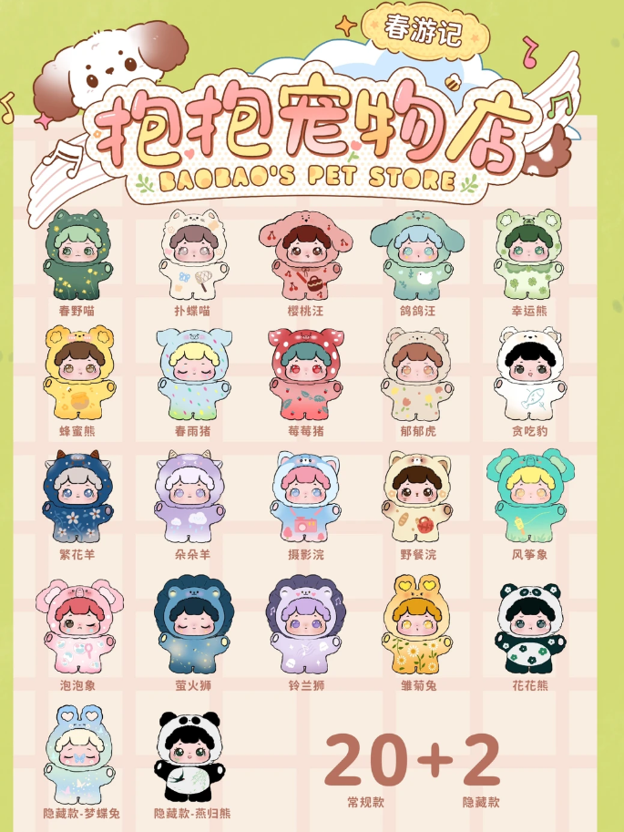BAOBAO‘S PET STORE SPRING OUTING