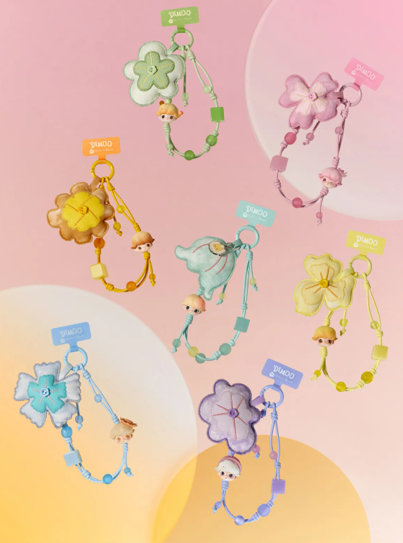 DIMOO Moments in Bloom Series-Decorative Charm Blind Box